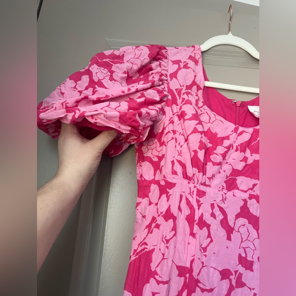 HYACINTH HOUSE Pink Floral Empire Ella Maxi Dress - Picture 9 of 15